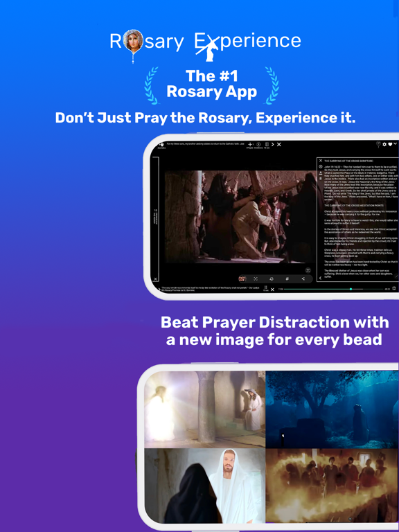 Screenshot #4 pour Rosary Experience: Video+Audio