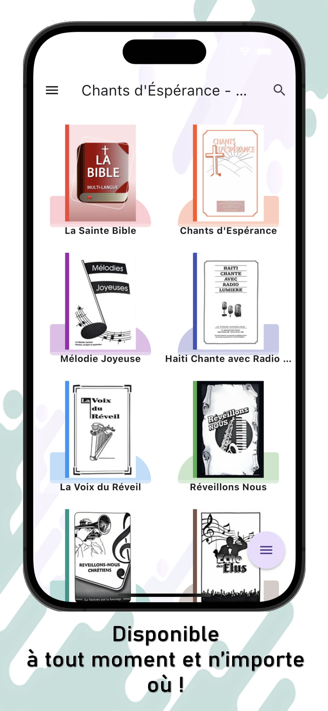 Chants d'Éspérance - Mélodie