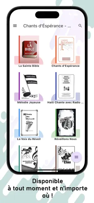 Chants d'Éspérance - Mélodie screenshot 1