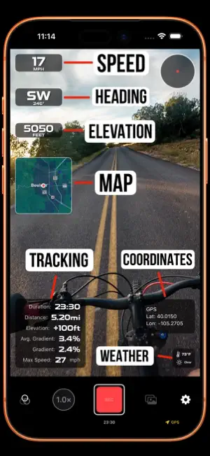OverlayGPS: Video Telemetry screenshot 4