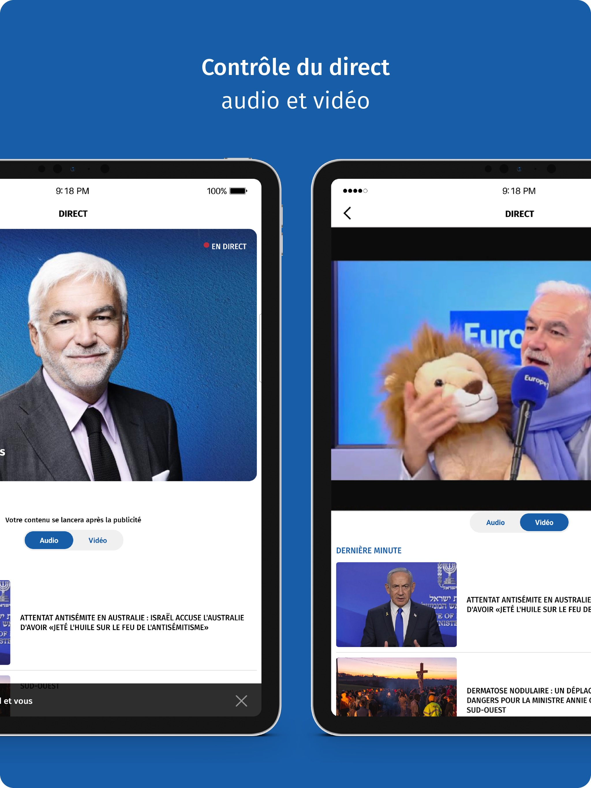 Europe 1: radio, podcast, actu