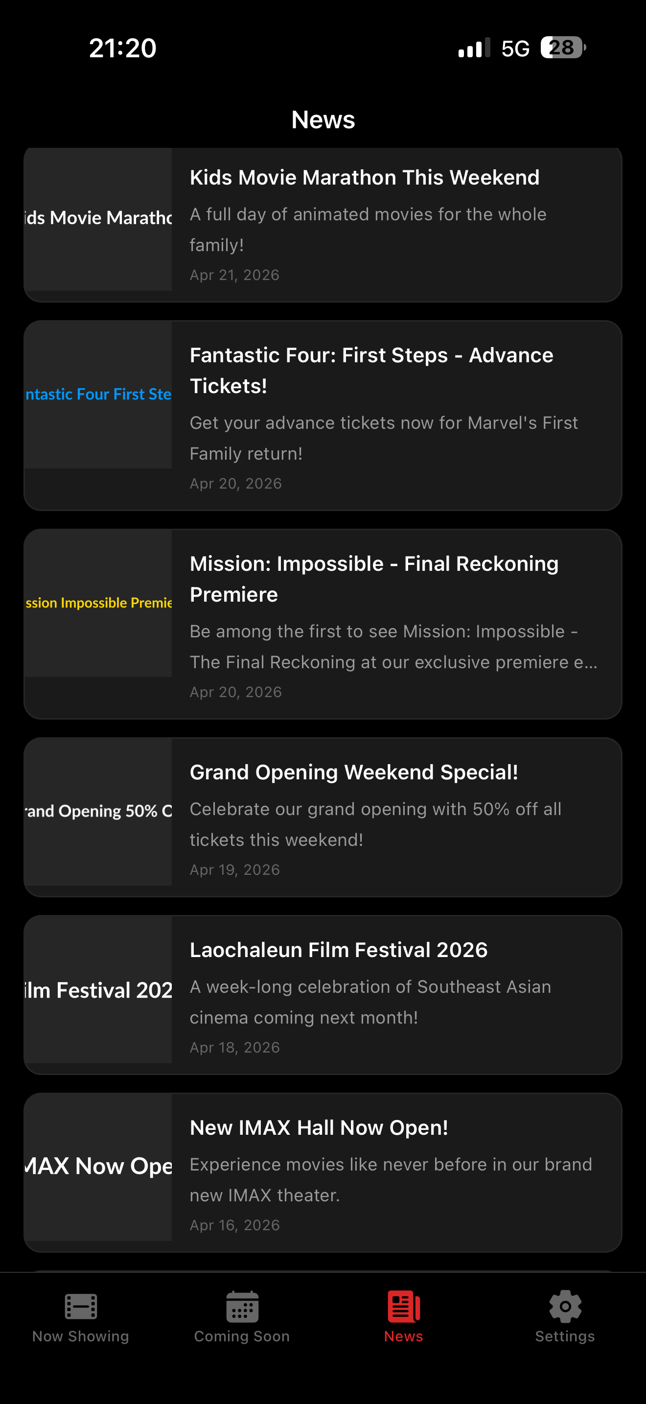 Laochaleun Cineplex screenshot 3