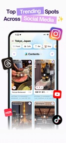 Voyla! Map Your Social Feeds screenshot
