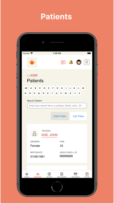 Screenshot 4 of HealthWell Foundation App