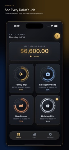 Vaultline: Cash Envelopes screenshot