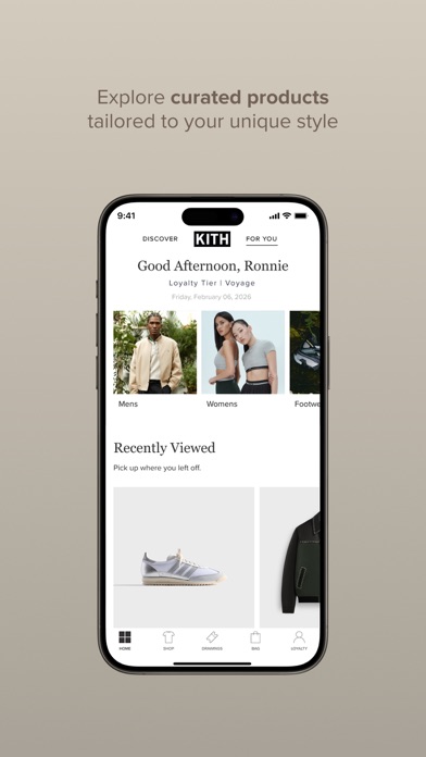 Kith screenshot