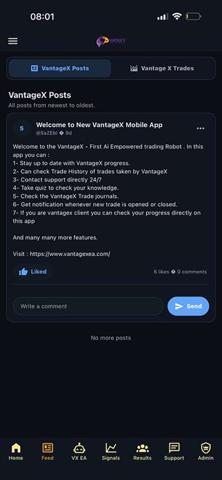 VantageX EA Screenshot 5 of 9