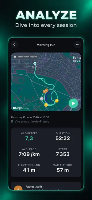 RunFlow - GPS Running Tracker screenshot 4