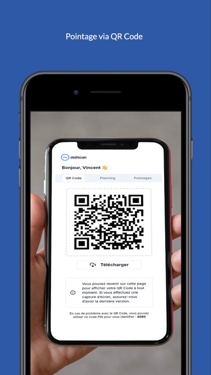 Pointeuse - Stafscan