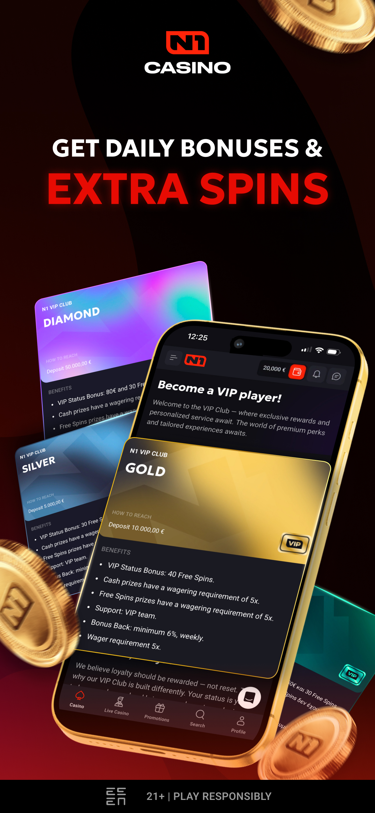N1 Casino: Online Slots, Games screenshot 5
