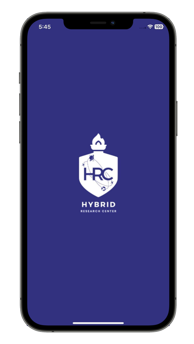 Hybrid Research Center Screenshot