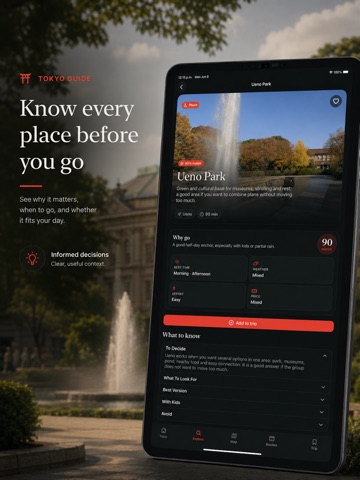 Tokyo Travel Guide . iPad screenshot