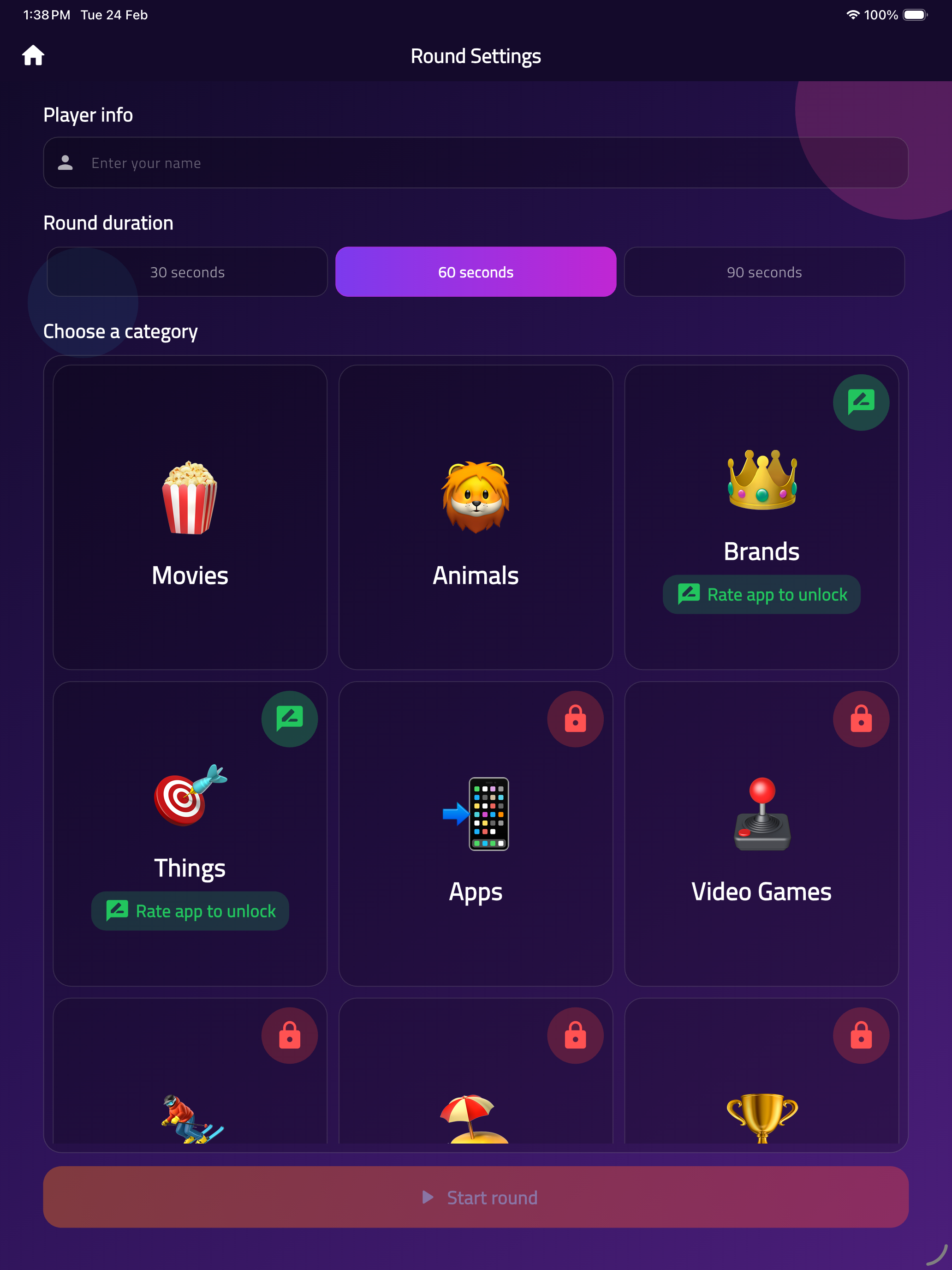 Charades - Guess & Tilt screenshot 13