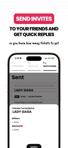 Whatslively - Concerts iPhone screenshot 4