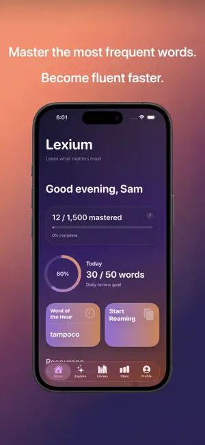 Lexium: Learn Languages Faster screenshot 2