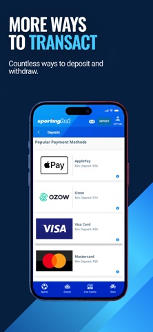 Sportingbet - Online Betting iPhone screenshot 9