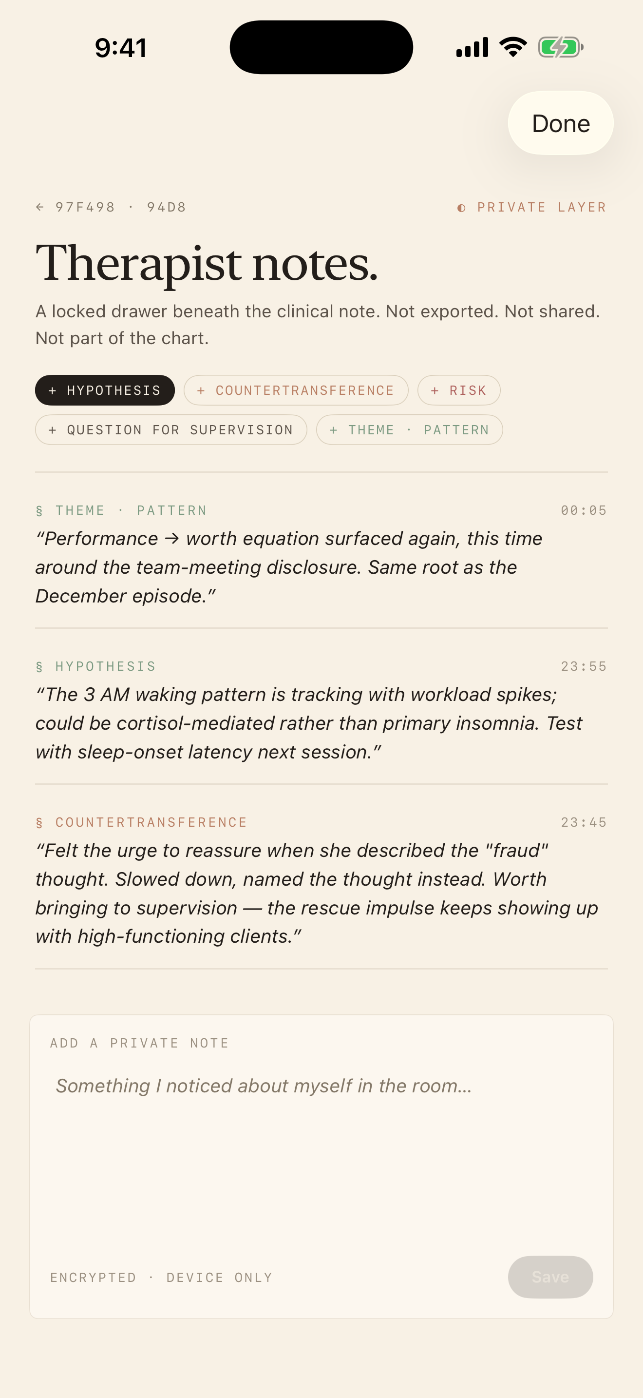 Bryl - Therapy Notes & Scribe screenshot 8