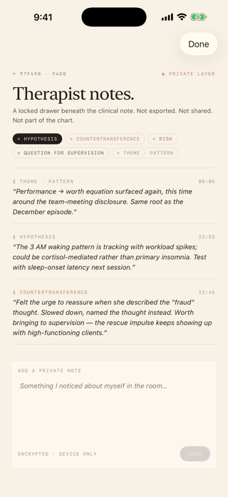 Bryl - Therapy Notes & Scribe Screenshot 8 of 10