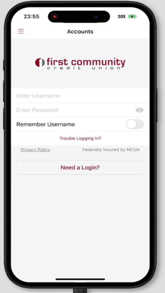 #1. First Comm Credit Union Mobile (iOS) 由: First Community Credit Union