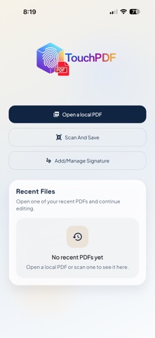 App screenshot