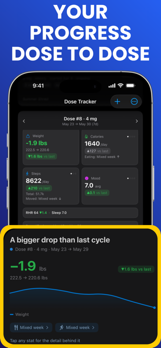 WeightSnap: Peptide Tracker Screenshot 7 of 10