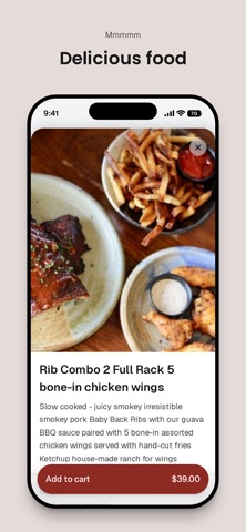 Pinch Kitchen+Bar iPhone screenshot