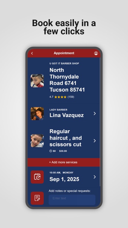 U got it barber shop app