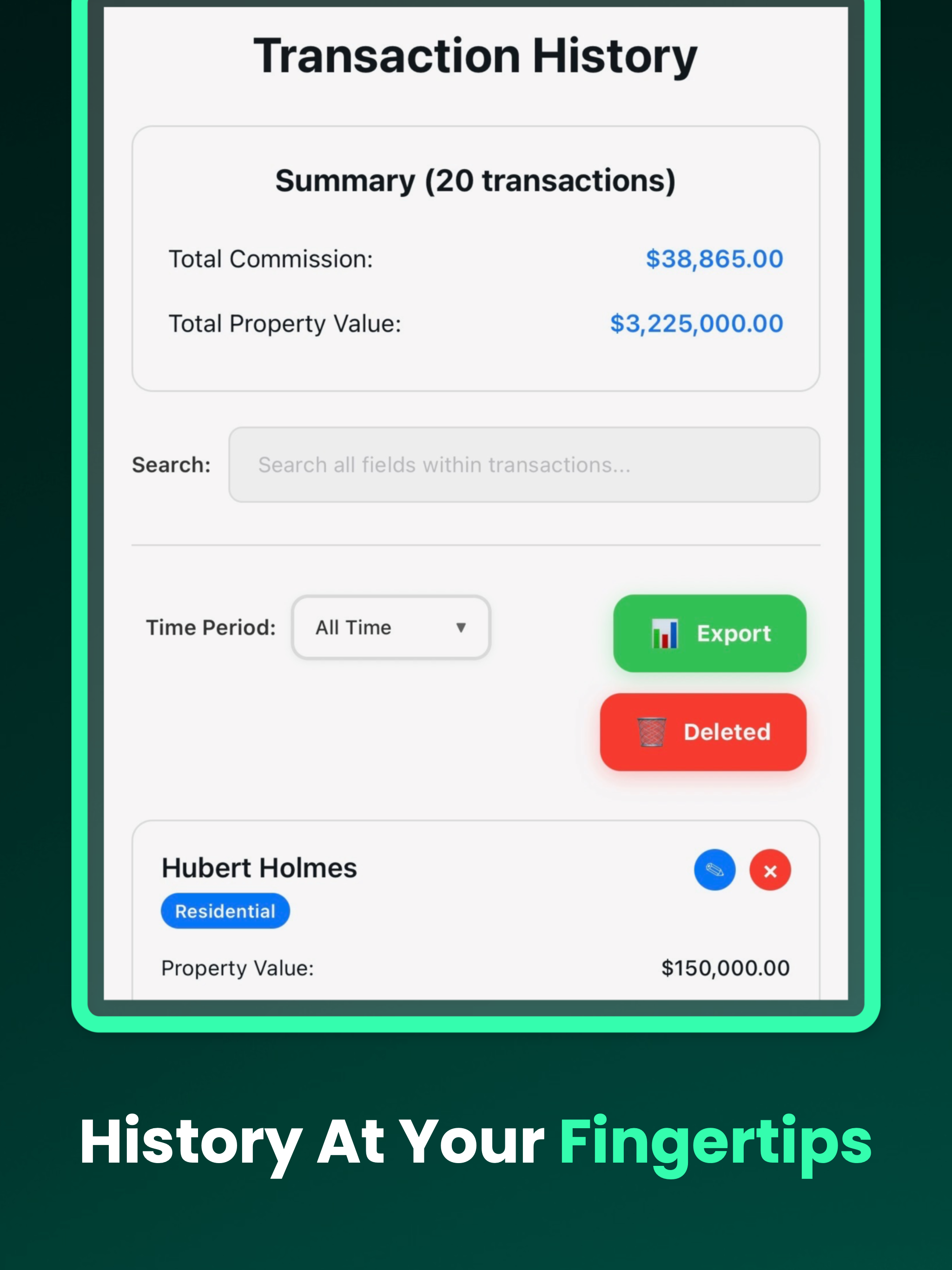 ComCal Commission Calculator