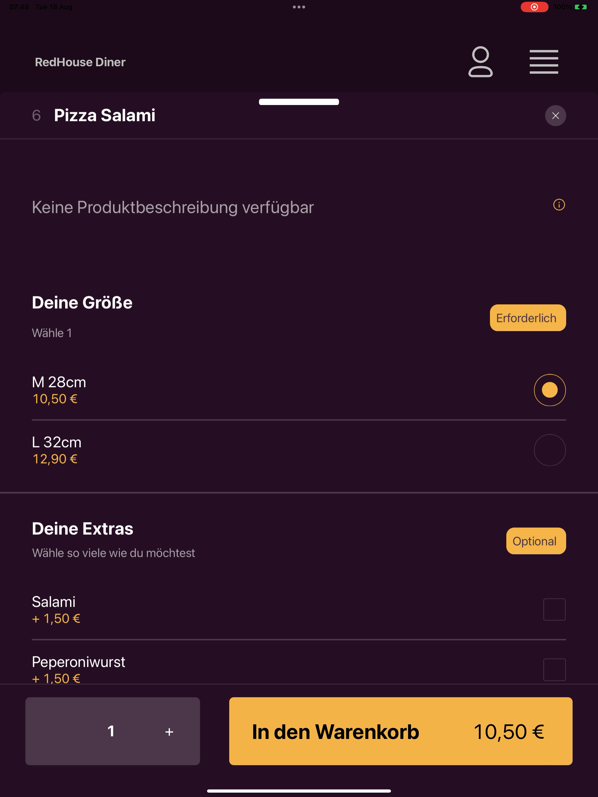 RedHouse Diner Kaiserslautern screenshot 15