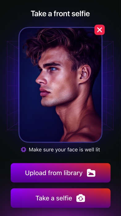 LooksMax AI - Face Style Rater Screenshot