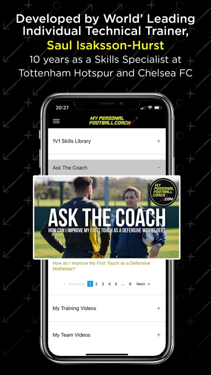 MyPersonalFootballCoach