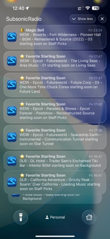 Subsonic Radio Player Screenshot 10 of 10
