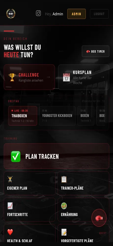 BCC Fitness screenshot 2