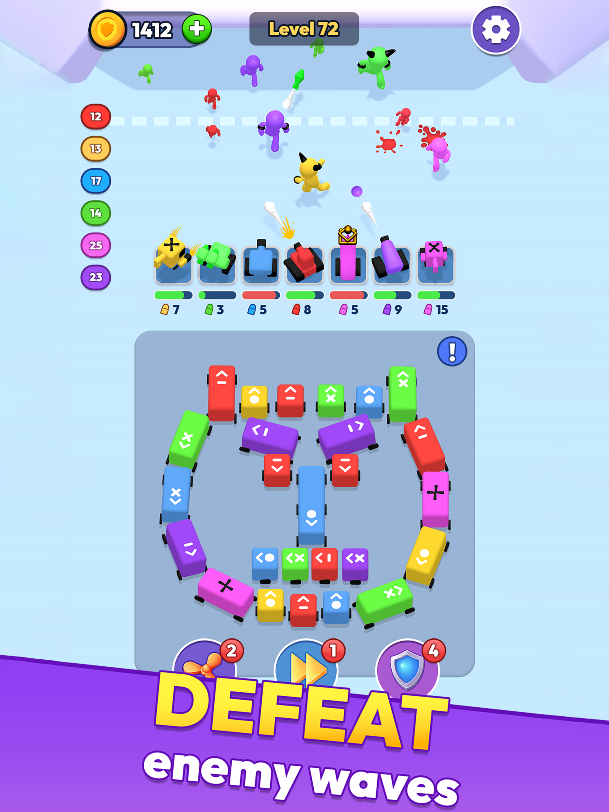 Defense Jam: Color Puzzle Game