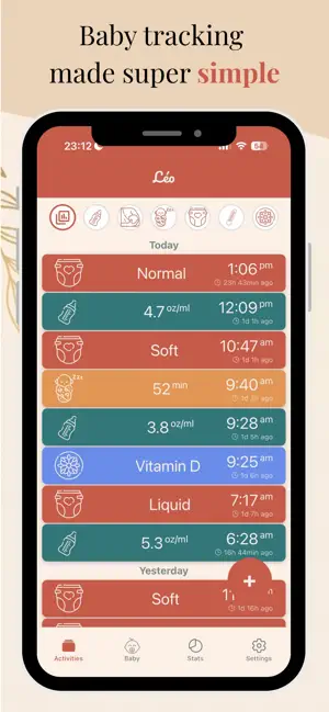 Tribu Baby : Tracker & Journal screenshot 1