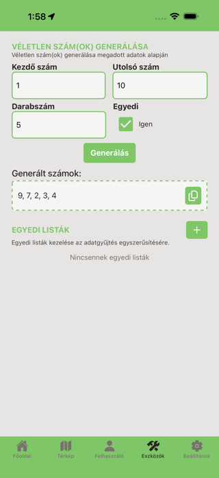 OpenBioMaps Forms Screenshot 2 of 5