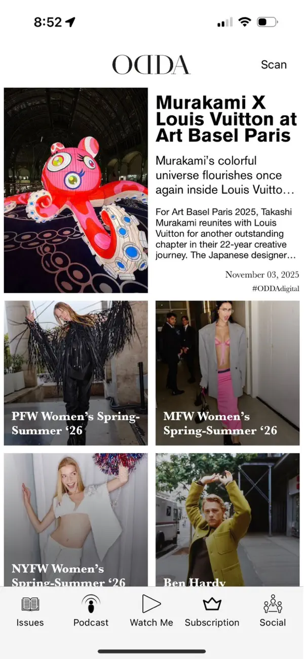 Screenshot #1 pour Odda Magazine