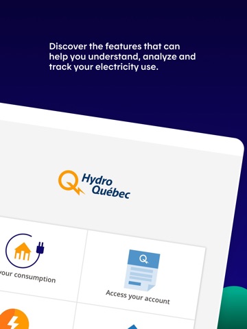 Hydro-Québec iPad screenshot 2