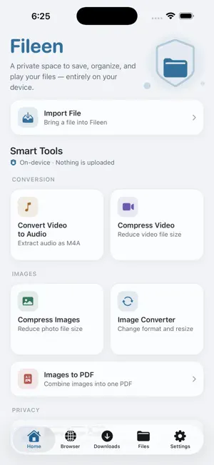 Fileen screenshot 1