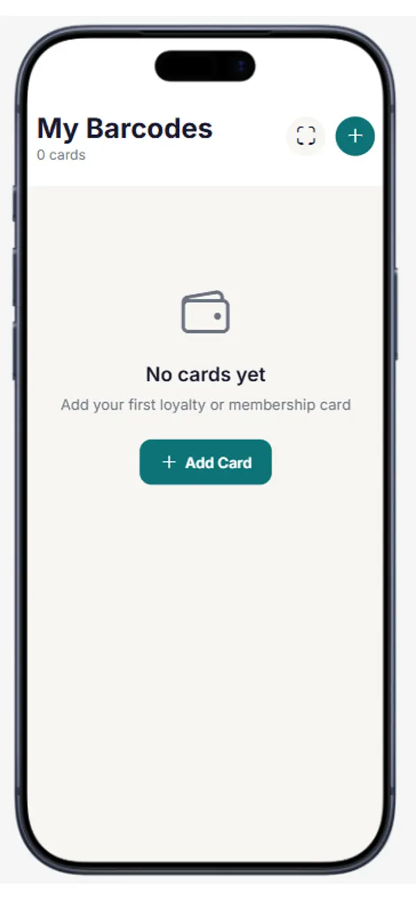 Screenshot #3 pour My Barcode Cards