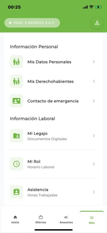 Adapta Empleado screenshot