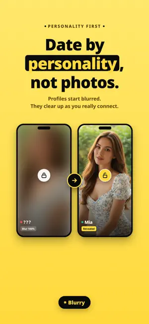 Blurry: Blind Dating & Chat screenshot 1