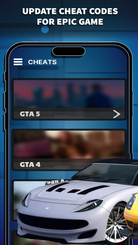 #3. Cheats for all GTA (iOS) Podle: Mohamed Lafkair