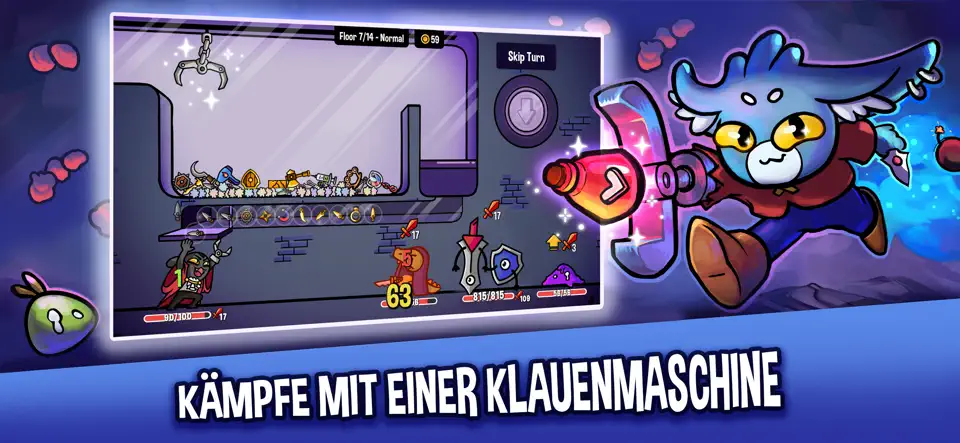 Screenshot von Dungeon Clawler+ auf dem iPhone 1