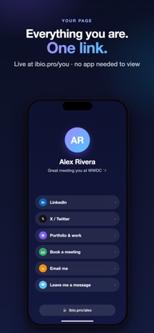 iBioPro: QR Lock Screen Bio iPhone screenshot