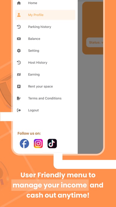 Screenshot #2 pour Parking Mate App