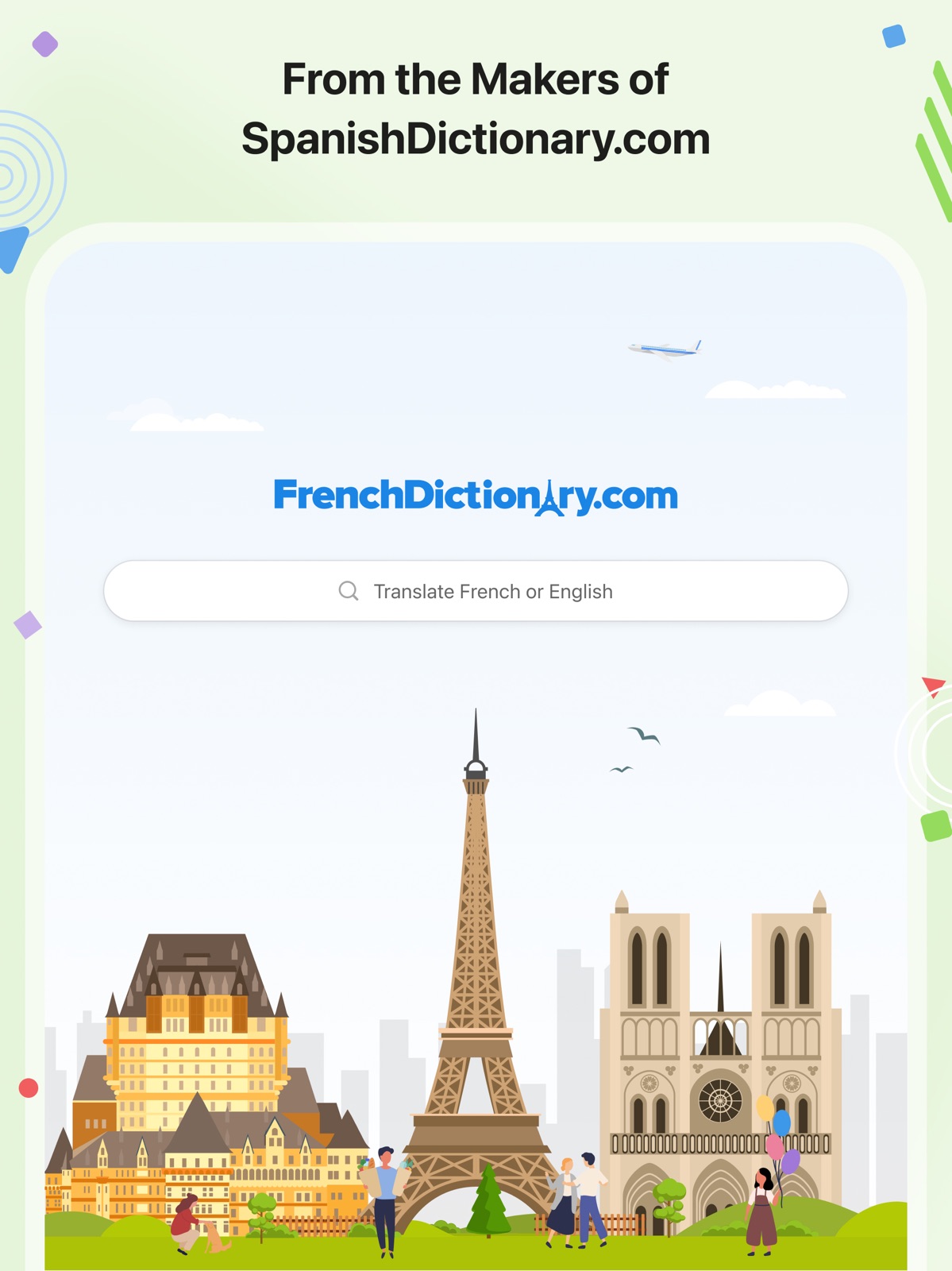 FrenchDictionary.com ipad screenshot 3