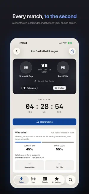 MatchCountdown: Fixtures screenshot 2