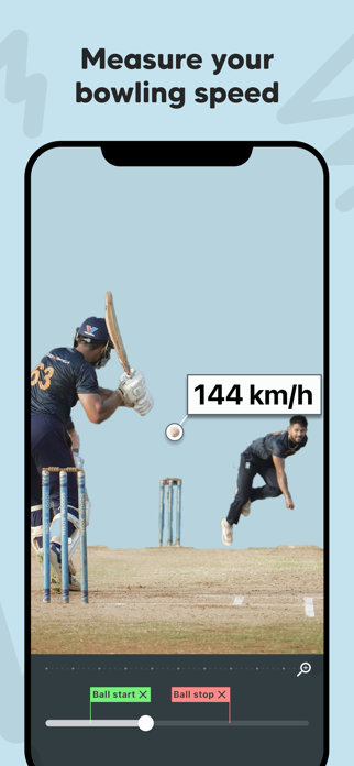 Bowling speed Meter - accurate Screenshot 1 of 4