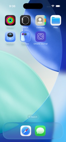Chrono Journal screenshot